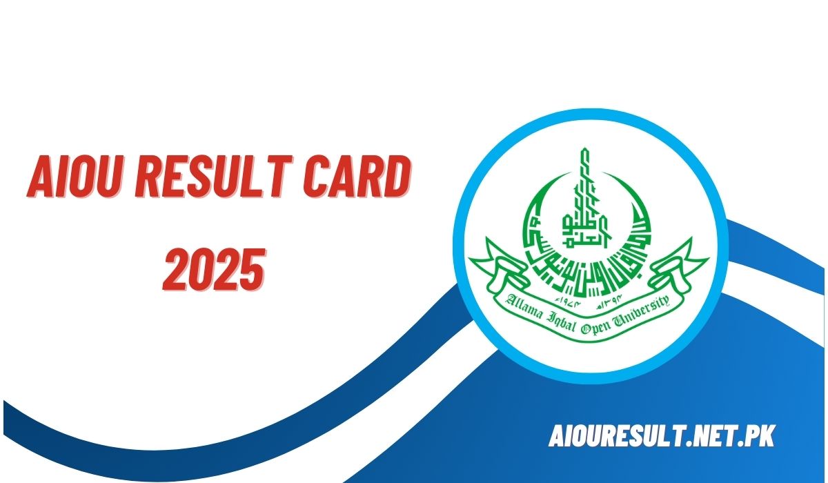 AIOU Result Card 2025 Download PDF