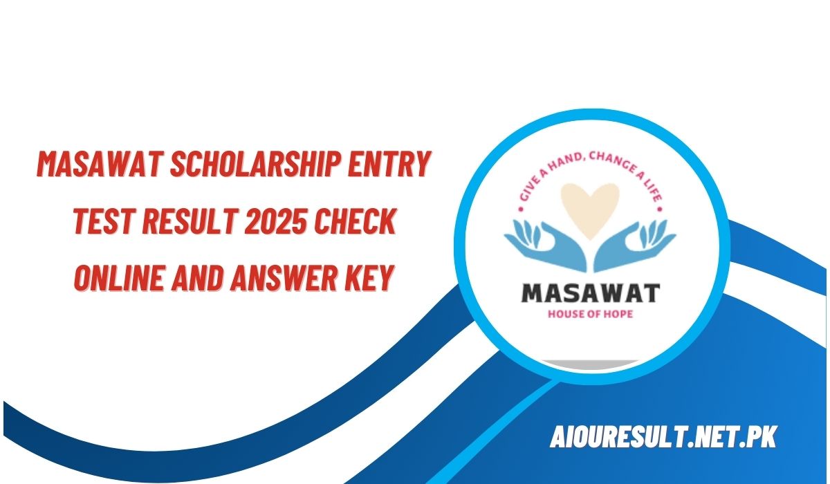 Masawat Scholarship Entry Test Result 2025